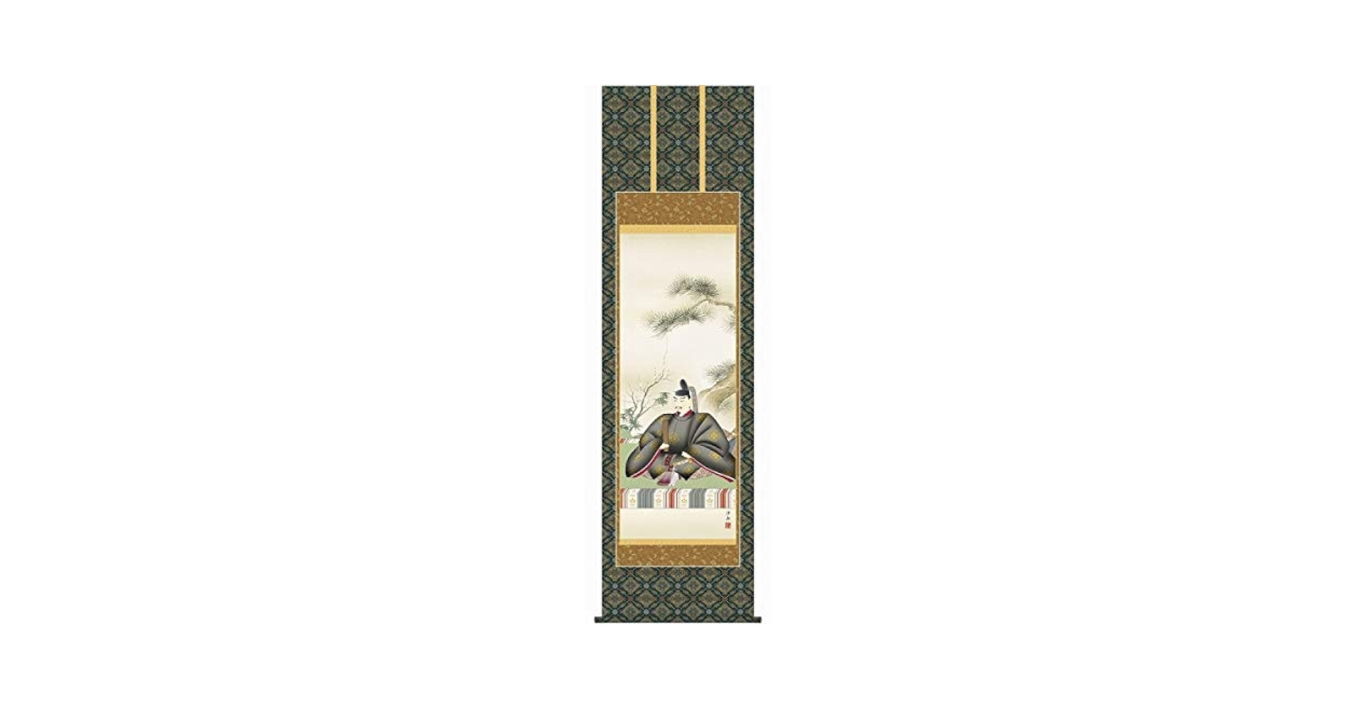 真作/小柴守直/天神図/学問の神様/菅原道真公図/掛軸☆宝船☆AH-666 真作】桜谷/天神図/天神様/菅原道真公図/掛軸☆宝船☆AB-862の